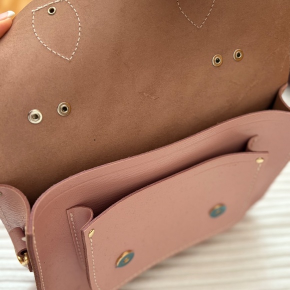 Cambridge Satchel Pink Leather Bag - Picture 5 of 9